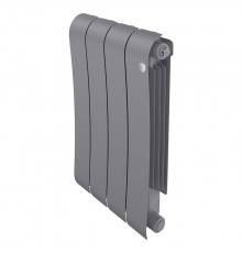 Радиатор биметаллический Royal Thermo Infinity 500 Silver Satin - 4 секционный (НС-1629996 РОЯЛ ТЕРМО)