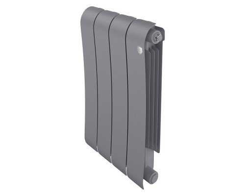 Радиатор биметаллический Royal Thermo Infinity 500 Silver Satin - 4 секционный (НС-1629996 РОЯЛ ТЕРМО)