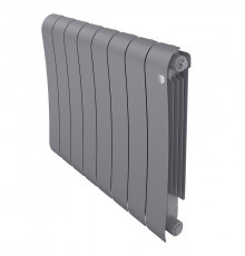 Радиатор биметаллический Royal Thermo Infinity 500 Silver Satin - 8 секционный (НС-1630018 РОЯЛ ТЕРМО)
