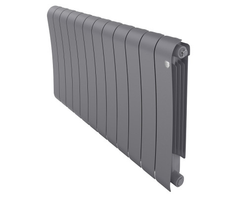 Радиатор биметаллический Royal Thermo Infinity 500 Silver Satin - 12 секционный (НС-1630025 РОЯЛ ТЕРМО)