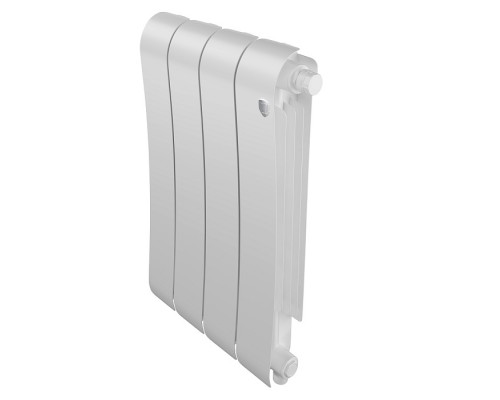 Радиатор биметаллический Royal Thermo Infinity 500 Bianco Traffico VR - 4 секционный (НС-1658378 РОЯЛ ТЕРМО)