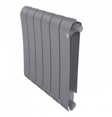 Радиатор биметаллический Royal Thermo Infinity 500 Silver Satin VR - 6 секционный (НС-1658388 РОЯЛ ТЕРМО)