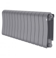 Радиатор биметаллический Royal Thermo Infinity 300 Silver Satin - 14 секционный (НС-1683526 РОЯЛ ТЕРМО)