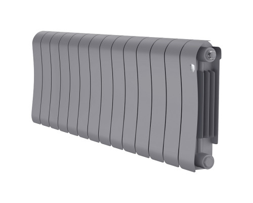 Радиатор биметаллический Royal Thermo Infinity 300 Silver Satin - 14 секционный (НС-1683526 РОЯЛ ТЕРМО)