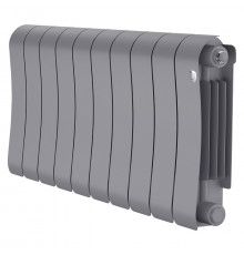 Радиатор биметаллический Royal Thermo Infinity 300 Silver Satin - 10 секционный (НС-1683532 РОЯЛ ТЕРМО)