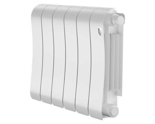 Радиатор биметаллический Royal Thermo Infinity 300 Bianco Traffico VR - 6 секционный (НС-1696338 РОЯЛ ТЕРМО)