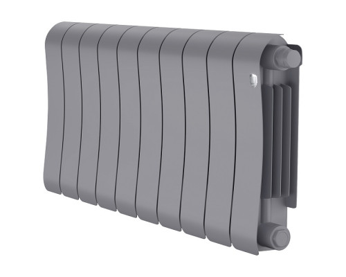 Радиатор биметаллический Royal Thermo Infinity 300 Silver Satin VR - 10 секционный (НС-1696347 РОЯЛ ТЕРМО)