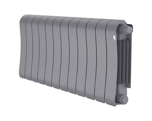Радиатор биметаллический Royal Thermo Infinity 300 Silver Satin VR - 12 секционный (НС-1696348 РОЯЛ ТЕРМО)