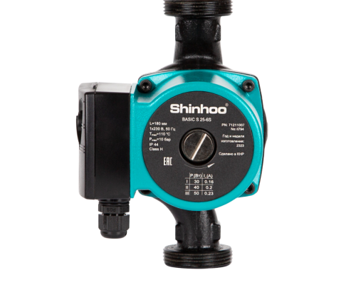 Циркуляционный насос BASIC S 25-8S 180 1x230V Shinhoo