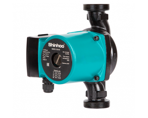 Циркуляционный насос BASIC S 25-6S 130 1x230V Shinhoo