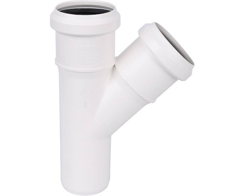 Тройник бесшумный SINIKON Comfort Plus (Синикон Комфорт) 50x50x45 508013.K