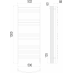 Классик П15 500х1300 электро (sensor quick touch) Полотенцесушитель TERMINUS