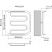 Фокстрот AISI 32х2 600х400 Полотенцесушитель TERMINUS