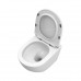 Унитаз BelBagno Uno BB5177CH-TOR/SC подвесной, безободковый, сиденье с микролифтом, белый