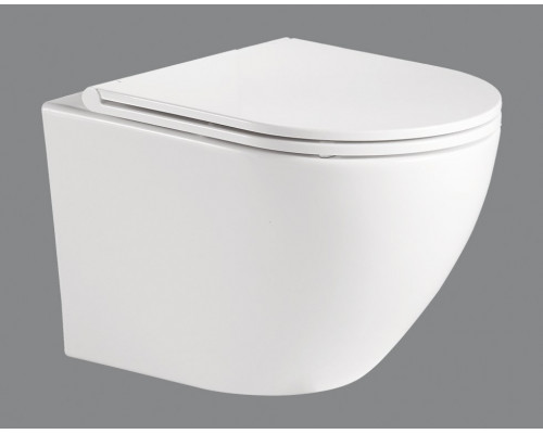 Подвесной унитаз BelBagno Sfera-R BB046CHR, безободковый