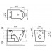 Подвесной унитаз BelBagno Senso-R BB017CHR, безободковый