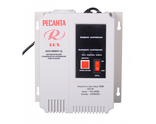 Стабилизатор Ресанта АСН-500Н/1-Ц LUX