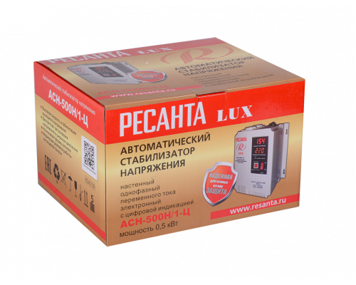 Стабилизатор Ресанта АСН-500Н/1-Ц LUX