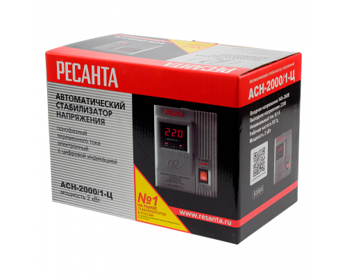 Стабилизатор напряжения РЕСАНТА АСН-2000/1-Ц