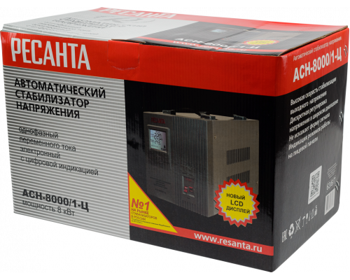 Стабилизатор напряжения РЕСАНТА АСН-8000/1-Ц